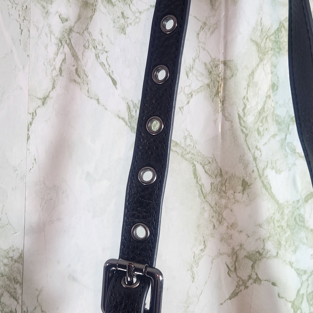 CLEMENTS RIBEIRO Black Leather Crossbody - Picture 6 of 13
